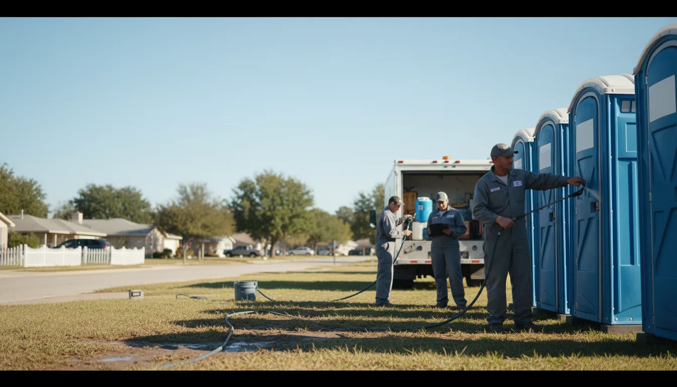 Long-Term Portable Toilet Rental in Denison, IA near me